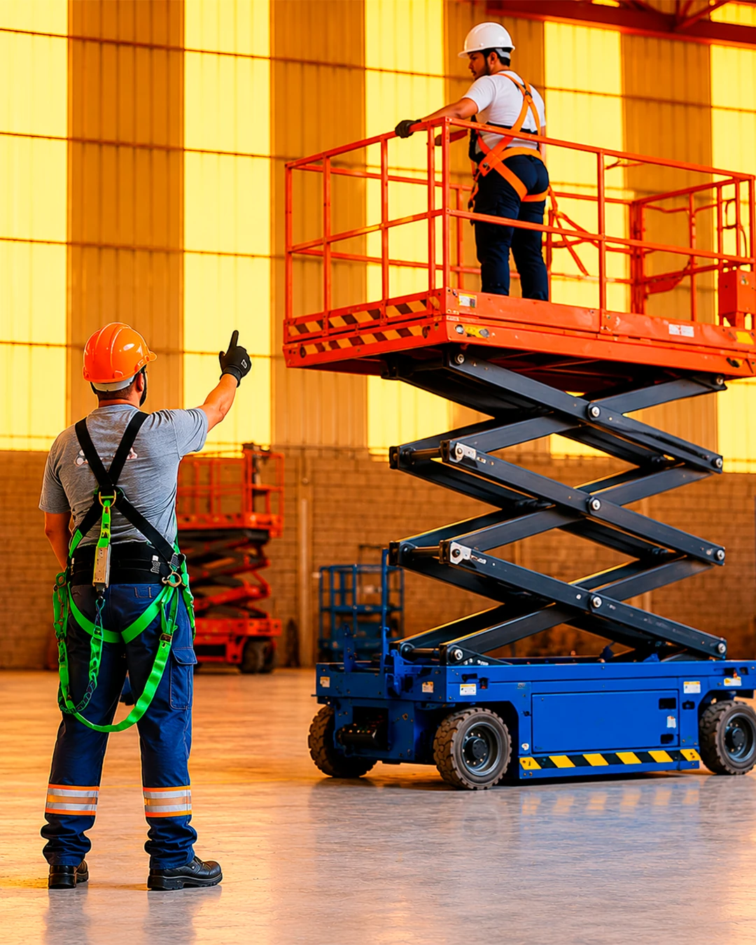 Treinamento para plataformas elevatórias